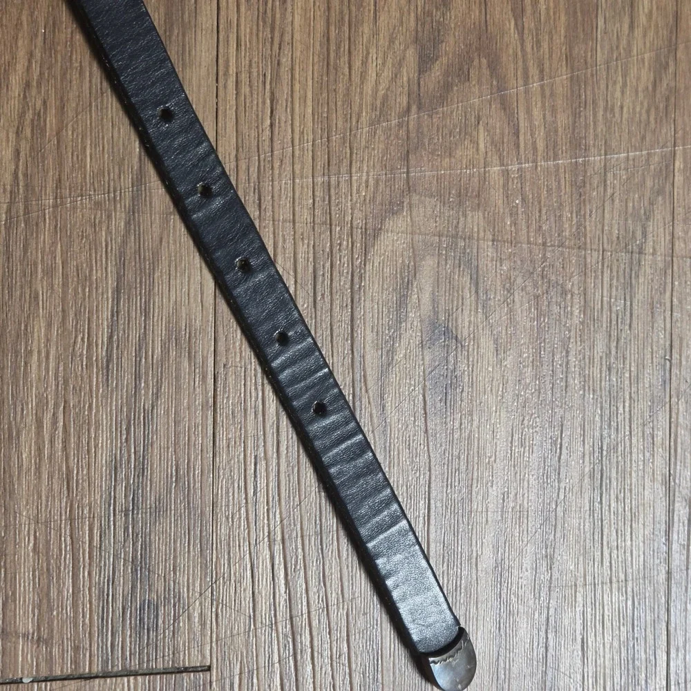 Fossil leather western